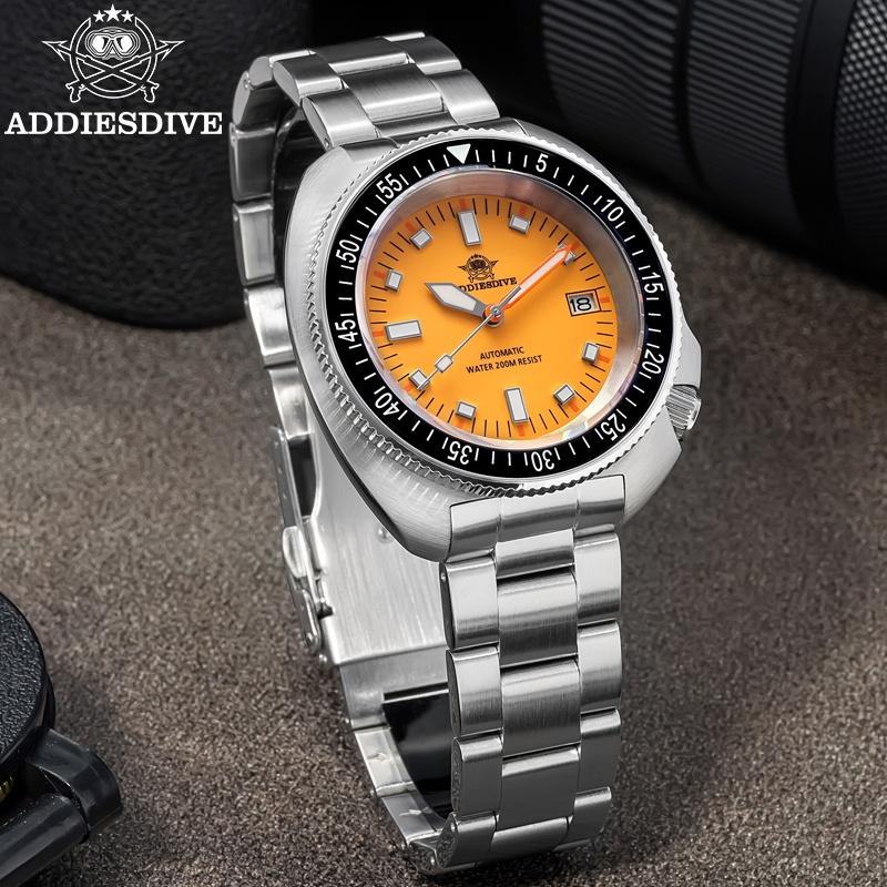 Anti Blue Light Film - Montre de plongée ADDIESDIVE AD2081, lunette