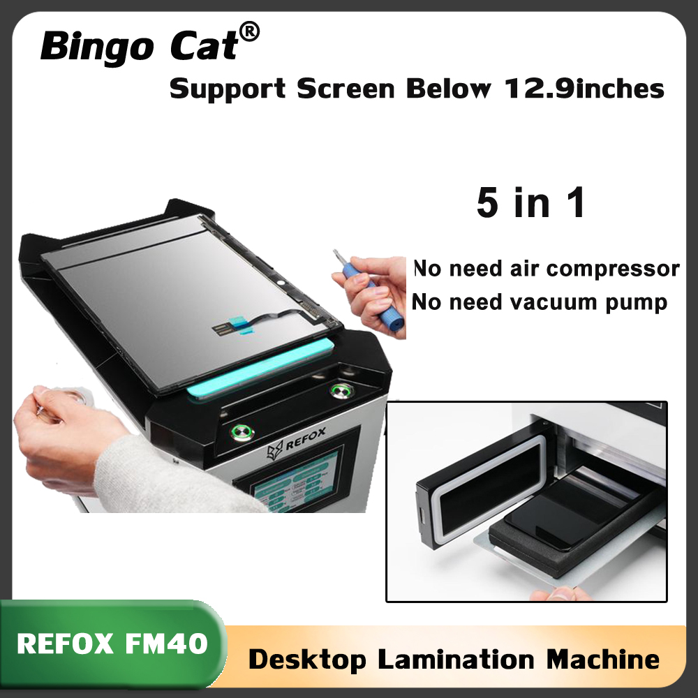 Screen Alignment Tool - REFOX FM-40 5in1 Machine à plastifier