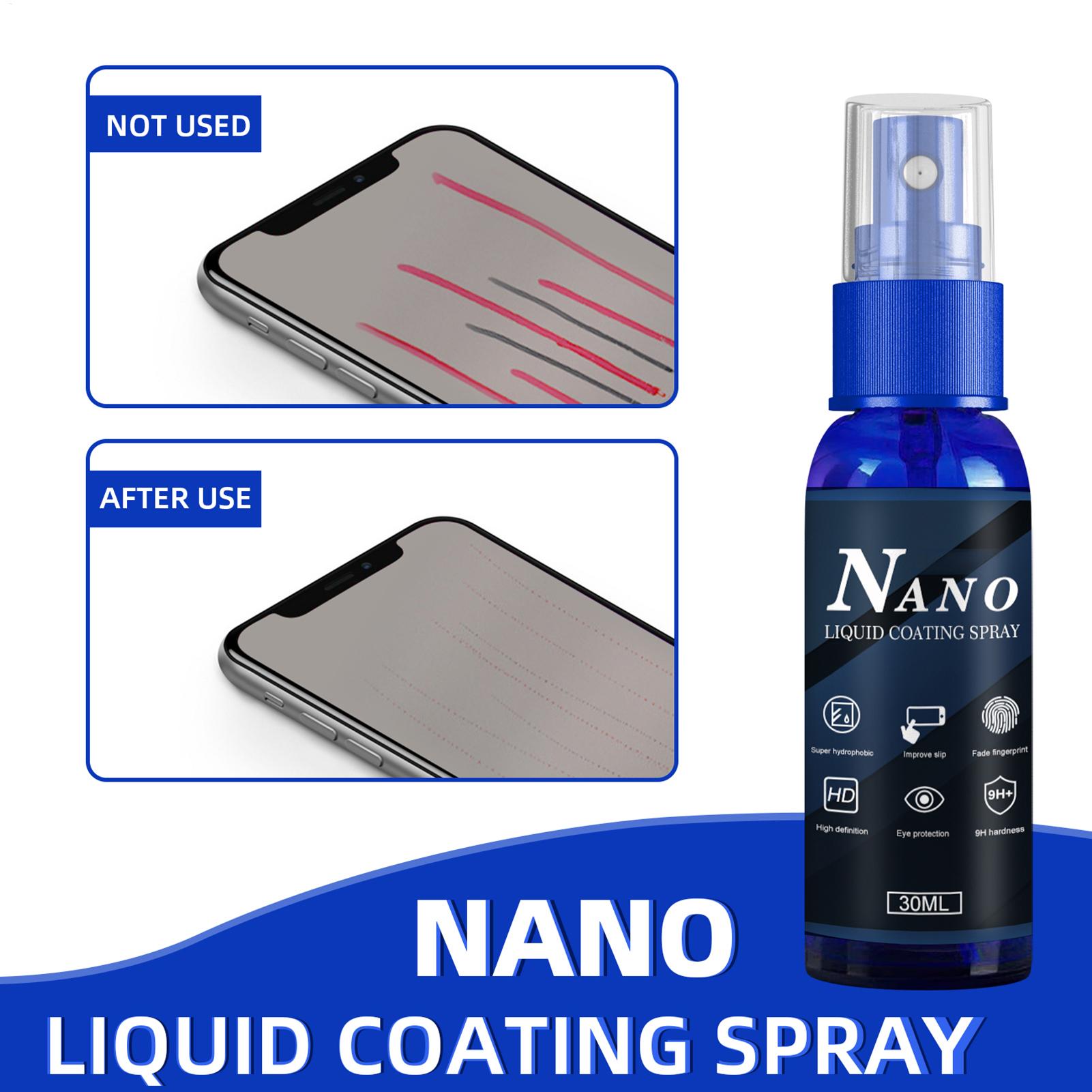 Oleophobic Coating Spray - Spray de protection anti-rayures, film hydrophobe