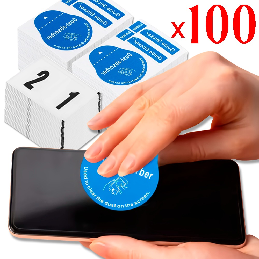 Dust Removal Sticker - Outil de nettoyage d'écran de téléphone