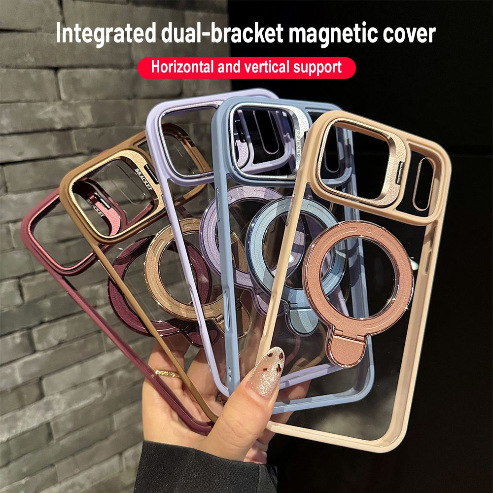 Camera Lens Protector - Coque de téléphone magnétique MagSafe pour