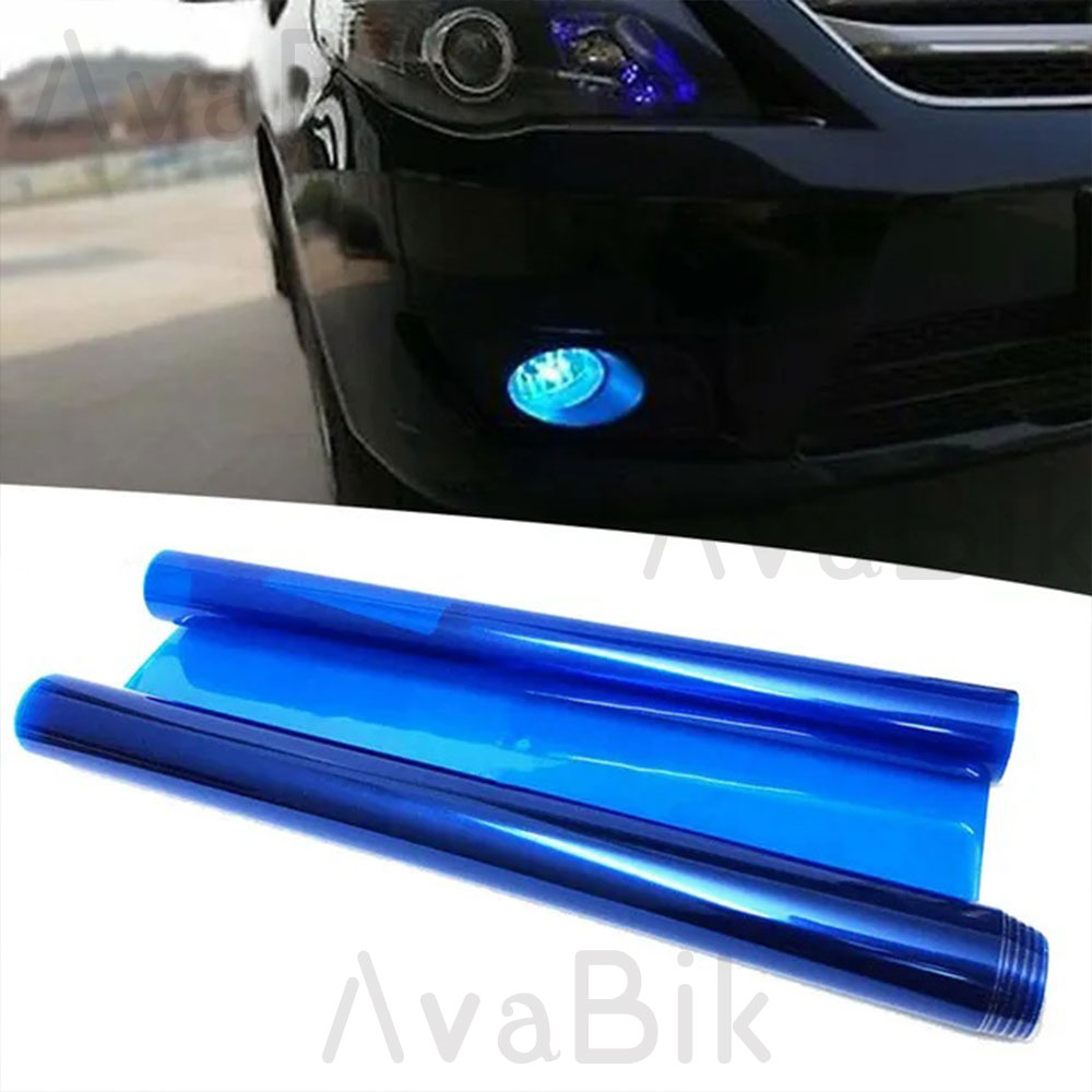 Anti Blue Light Film - Film teinté bleu pour phares de