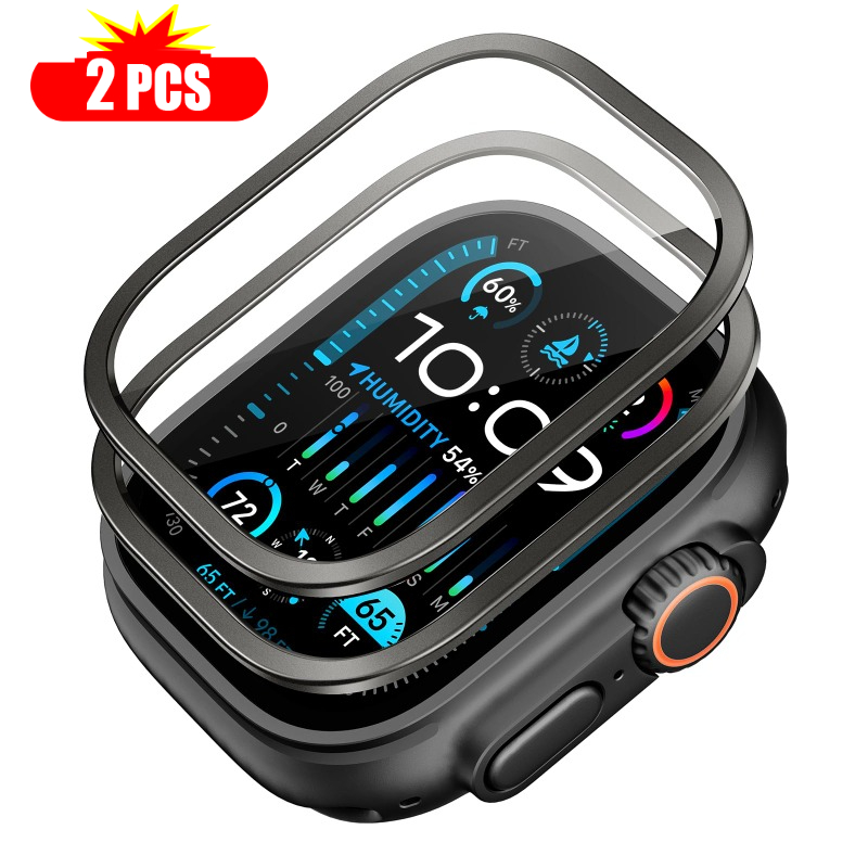 Smartwatch Screen Film - 2 pièces verre trempé pour Apple