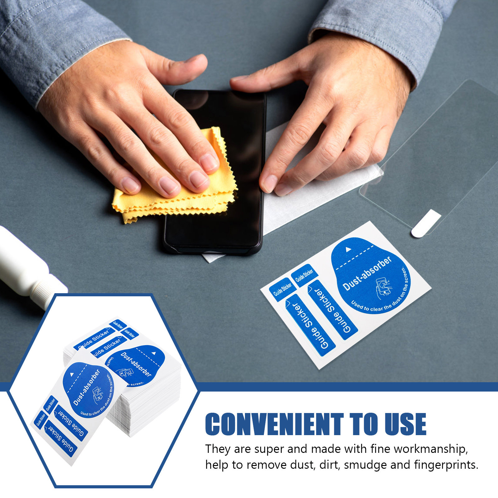 Autocollants anti-poussière po - Dust Removal Sticker avis et prix