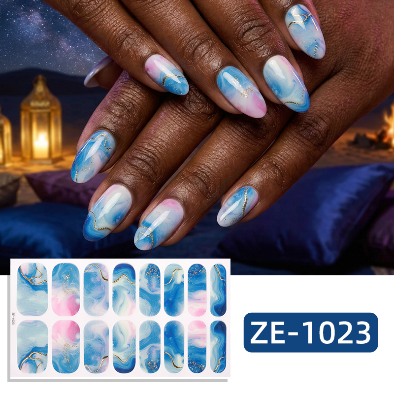 16 autocollants pour ongles à  - Full Cover Adhesive avis et prix