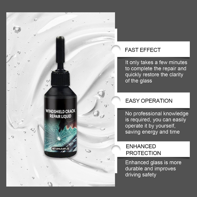 Kit de réparation de fissures  - Liquid Uv Glue Kit avis et prix